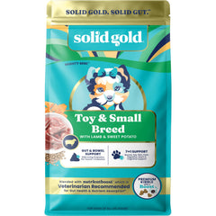 Solid Gold croquetas de tamaño pequeño para perros toy, fáciles de masticar y sabrosas.