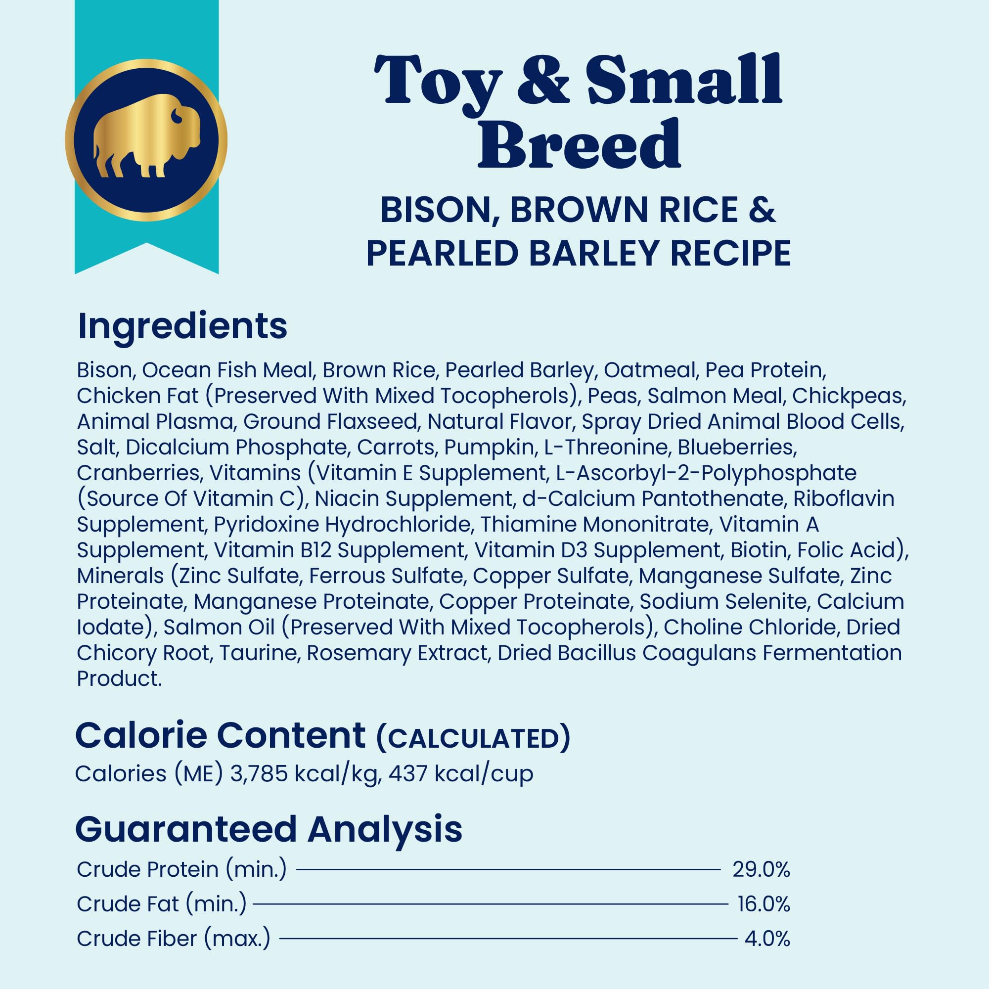 Solid Gold packaging highlights nutrient blend for gut health and fiber.