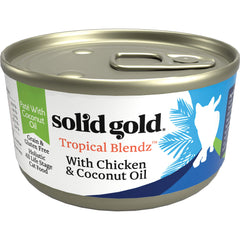 Solid Gold pate image shows high moisture for hydration and easy digestion.