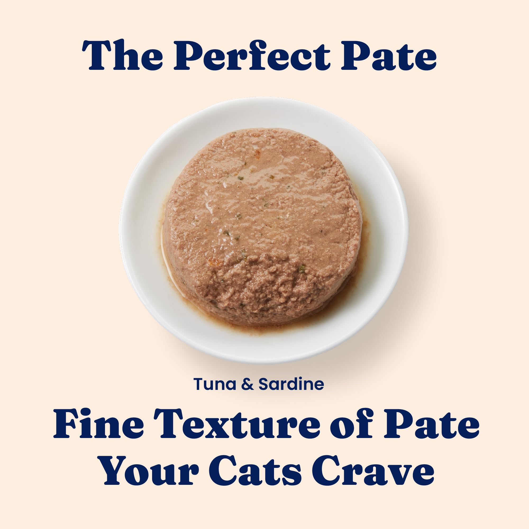 Solid Gold pate texture is smooth and easy to eat for picky cats