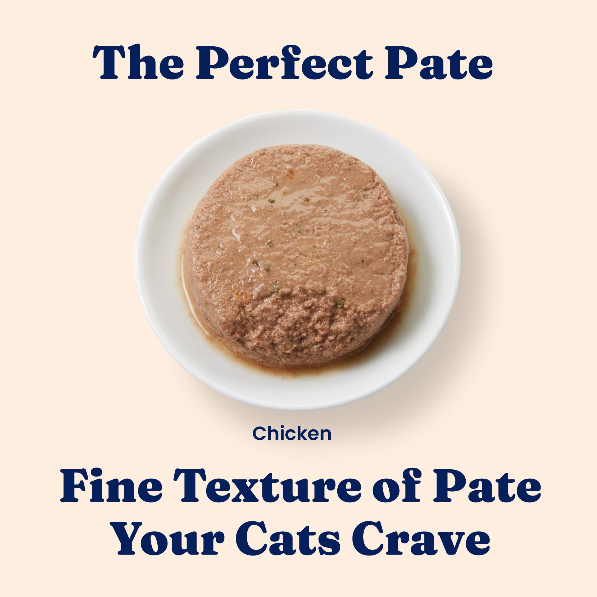 Solid Gold Wet Cat Food Pate texture appears smooth and easy to digest.