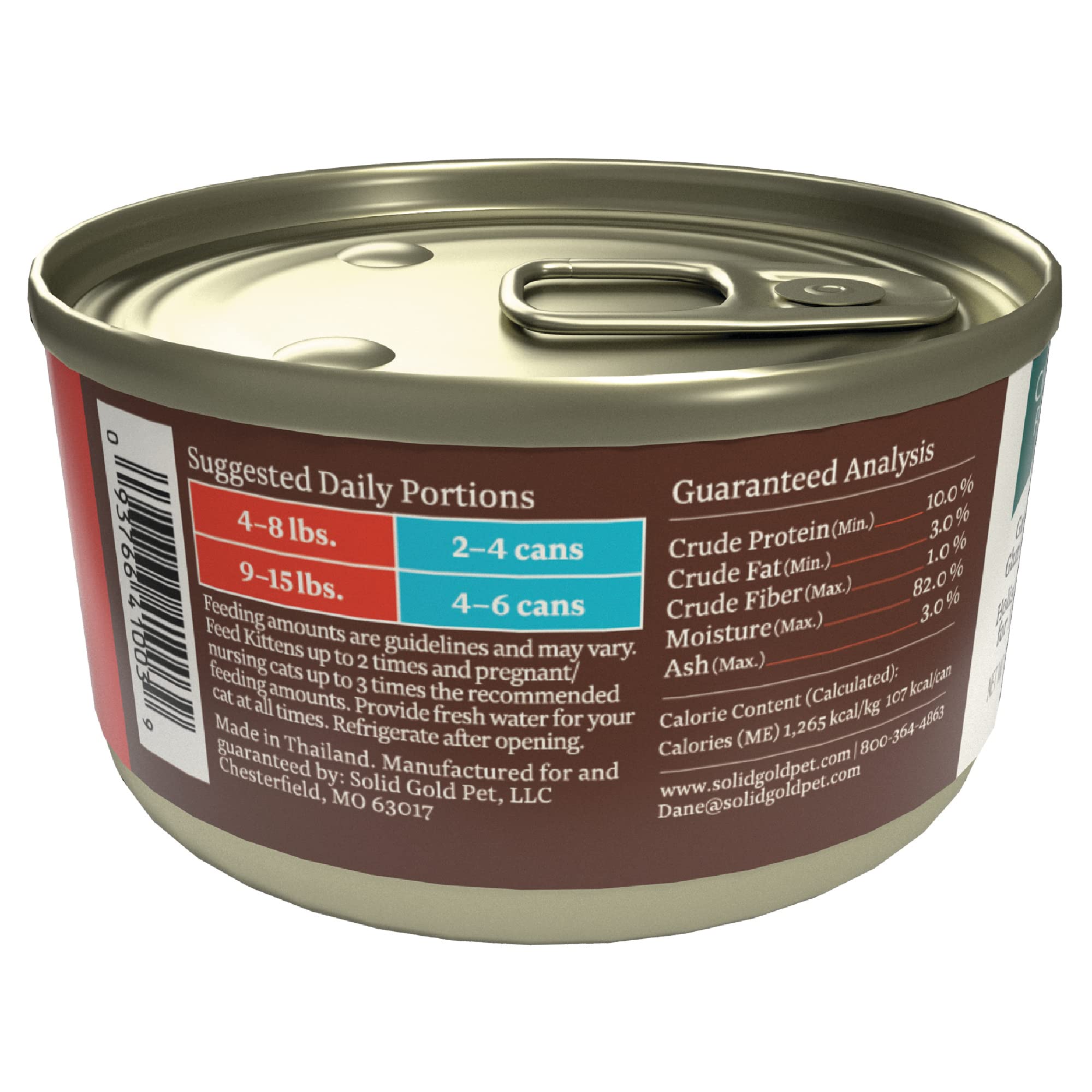Solid Gold wet cat food pate topper-kibble protein boost for kibble meals