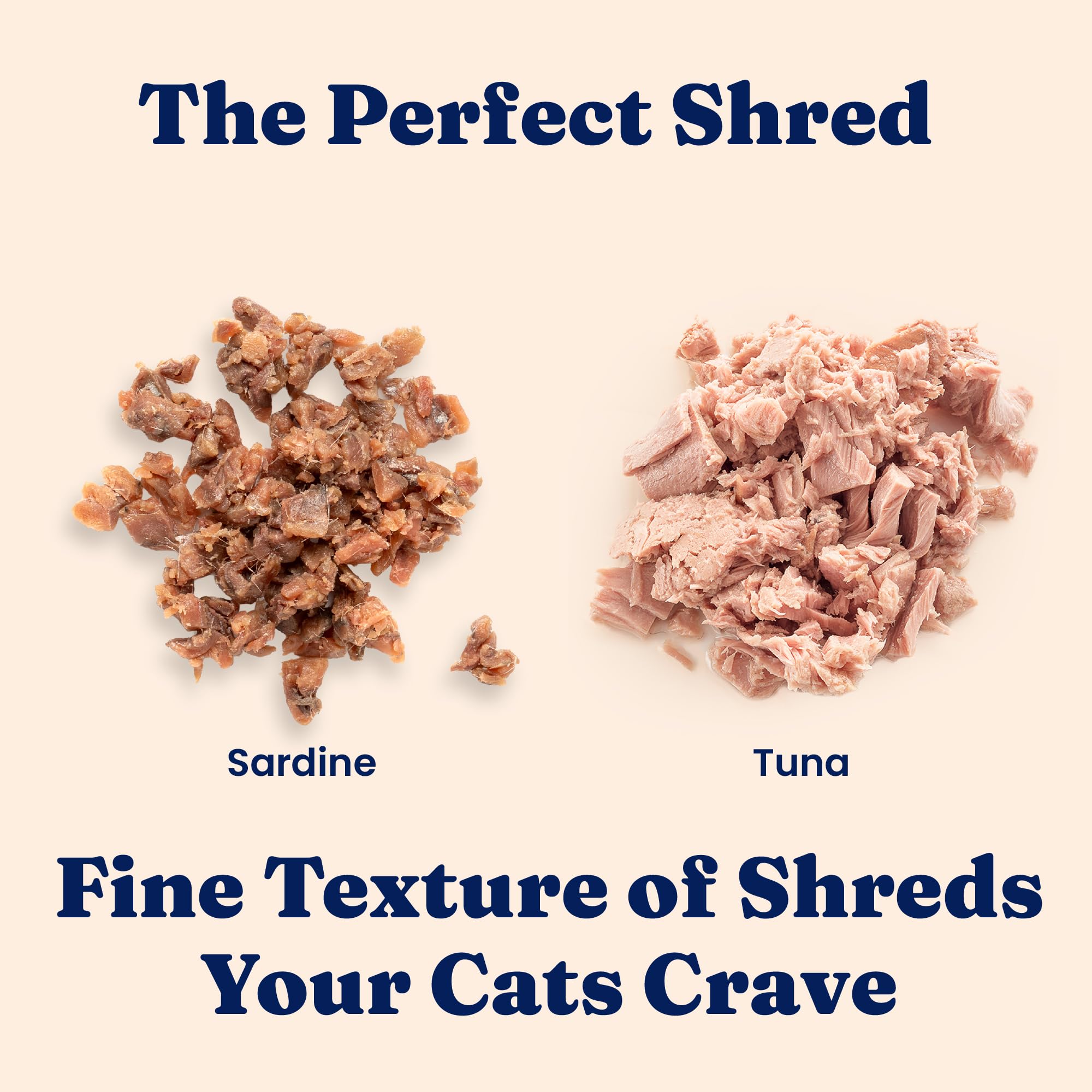 Solid Gold wet cat food is poured over a bowl to illustrate convenient meal or topper use.