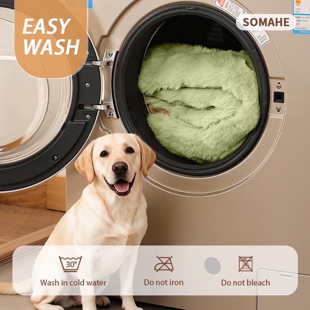 SOMAHE cat bed is dog and puppy friendly for versatile homes.