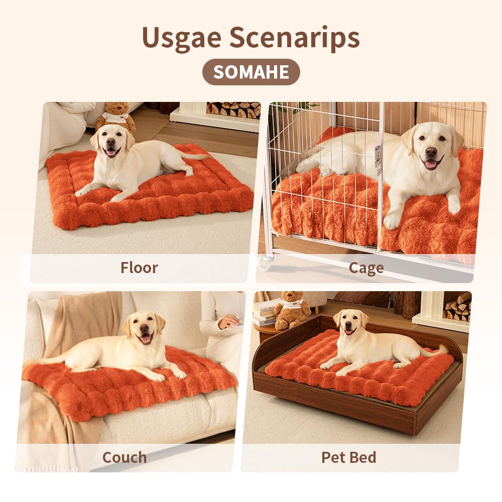 SOMAHE cat bed durable material resists matting and keeps fluff fresh.