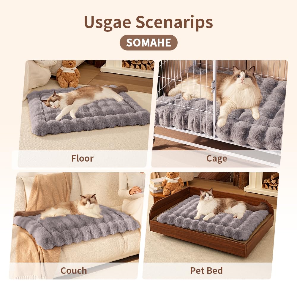 SOMAHE cat bed sofa topper adds soft padding
