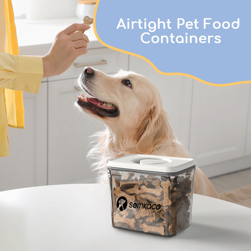 Somkaco BPA-free material highlight for safe pet storage.