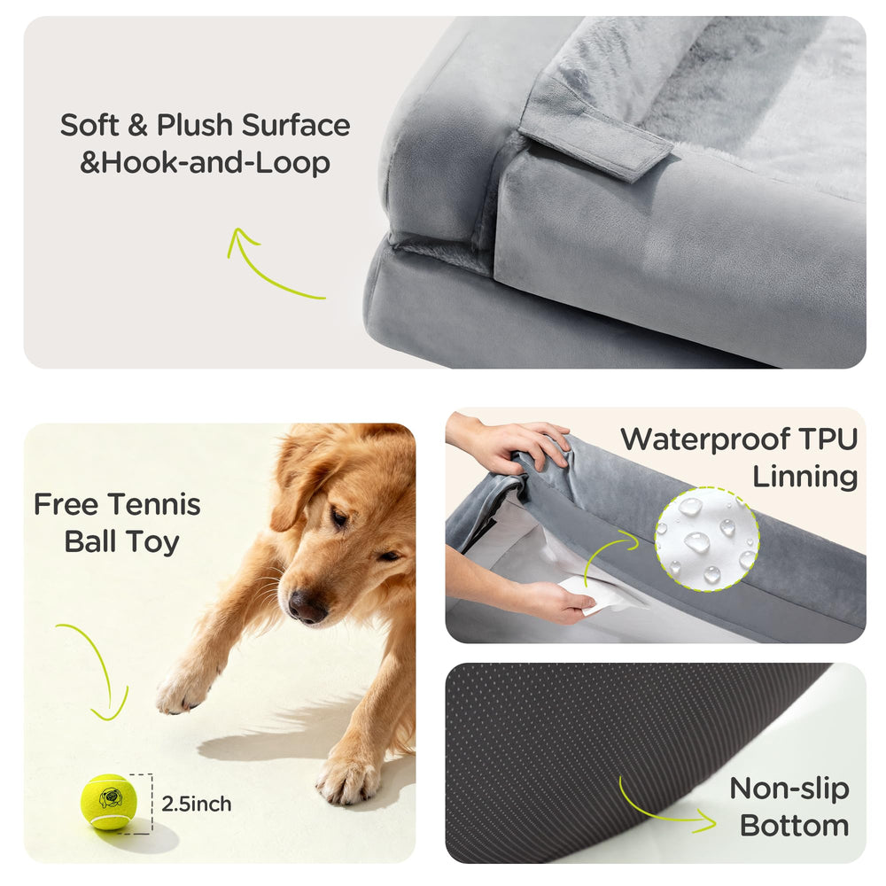 Song Puppy CertiPUR-US foam close-up emphasizes quality materials