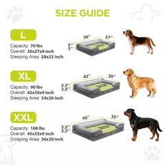 Song Puppy fold-down bolster with Velcro close-up for flexible use