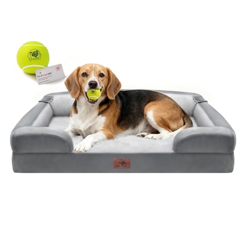 Song Puppy orthopedic bed memory foam close-up highlighting joint-supportive design