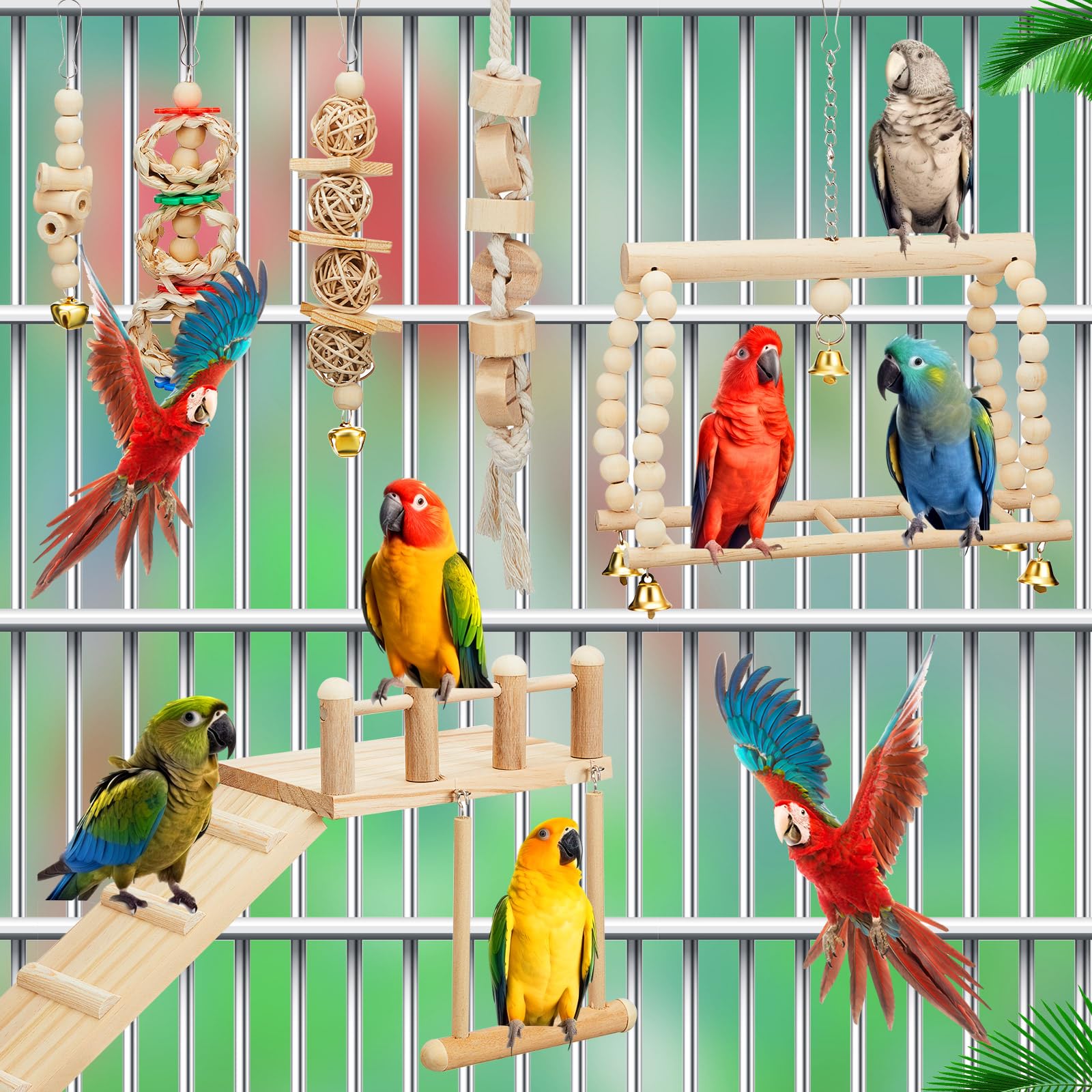 Sonwyoung climbing-ladder-chewing-platform offer safe exploration and natural chewing outlet.