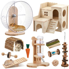 Sonwyoung hamster quiet wheel for gentle, low-noise daily exercise.