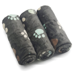 SORKUT 1-pack 3 puppy blankets ultra-soft for cozy warmth
