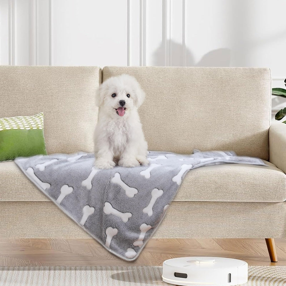 SORKUT washable pet blanket machine-wash for easy care.