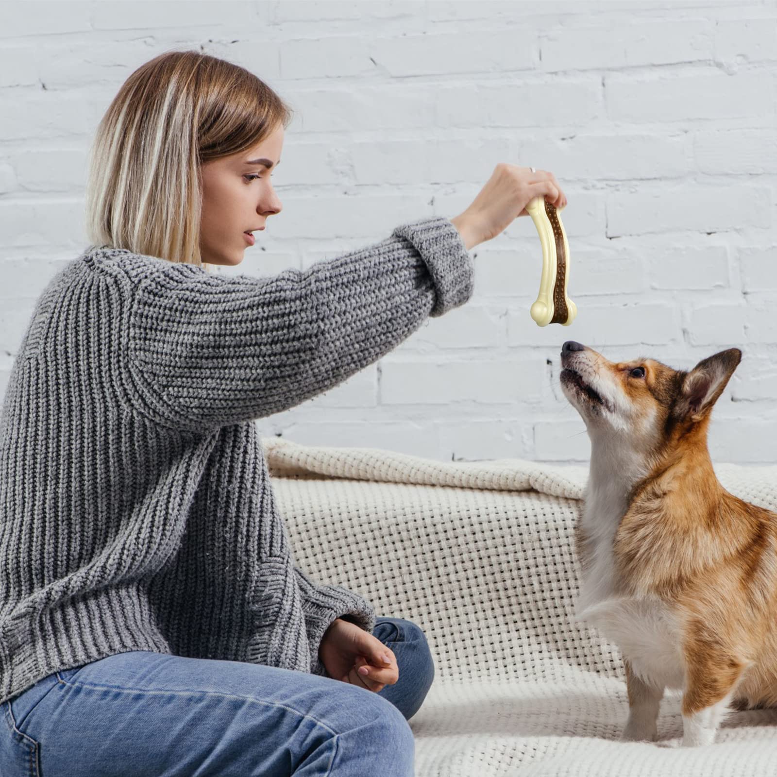 Sosation chew toys set makes a thoughtful gift for dogs and owners.