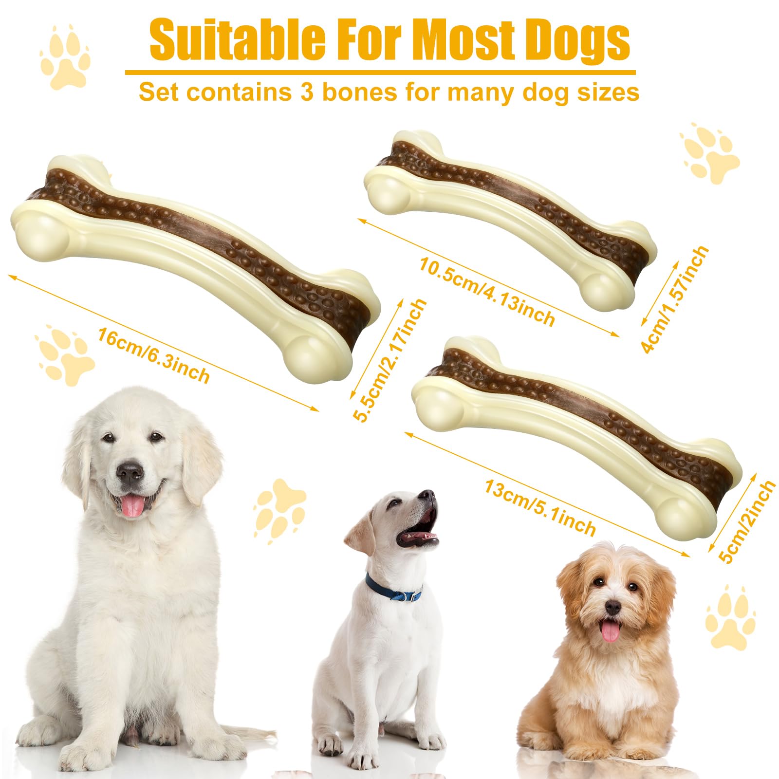 Sosation curved bone design toy comfortable grip for chewing sessions.