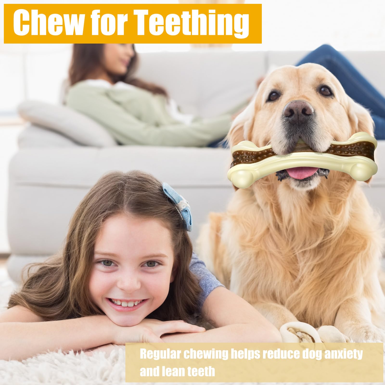 Sosation puppy-safe small chew toy fits small breeds and teething needs.