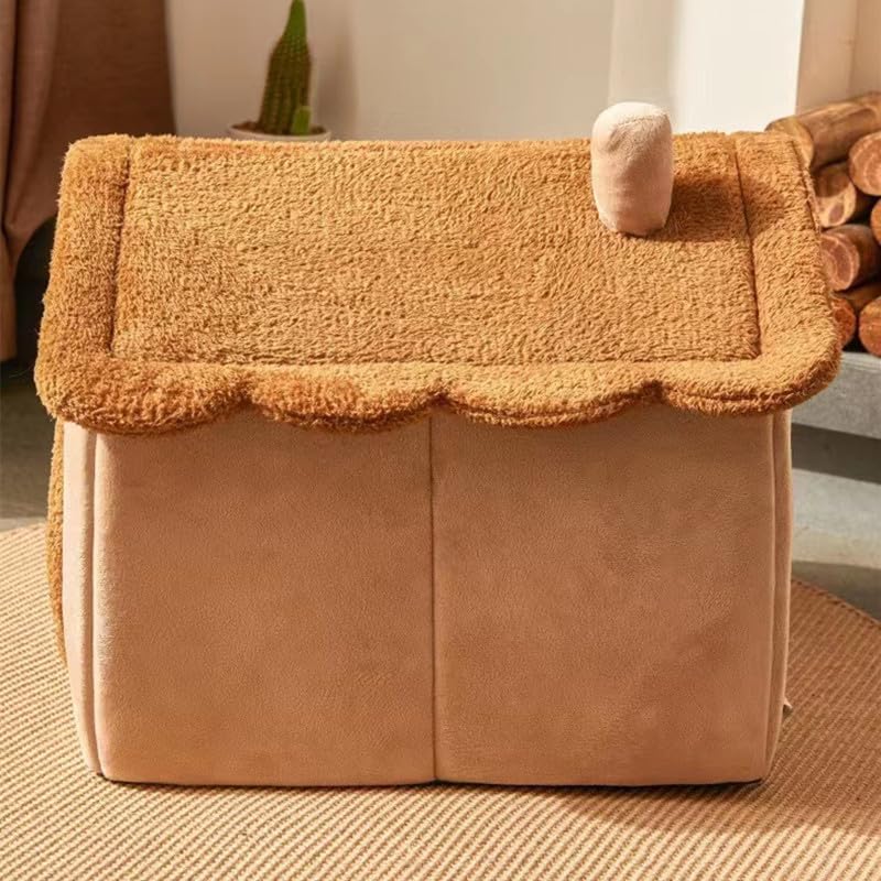 Sothuba bear-shaped cat house highlighting cute, cuddle-ready design