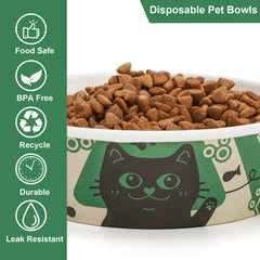 SOUJOY eco-friendly paper bowls reflect sustainable feeding on outings.