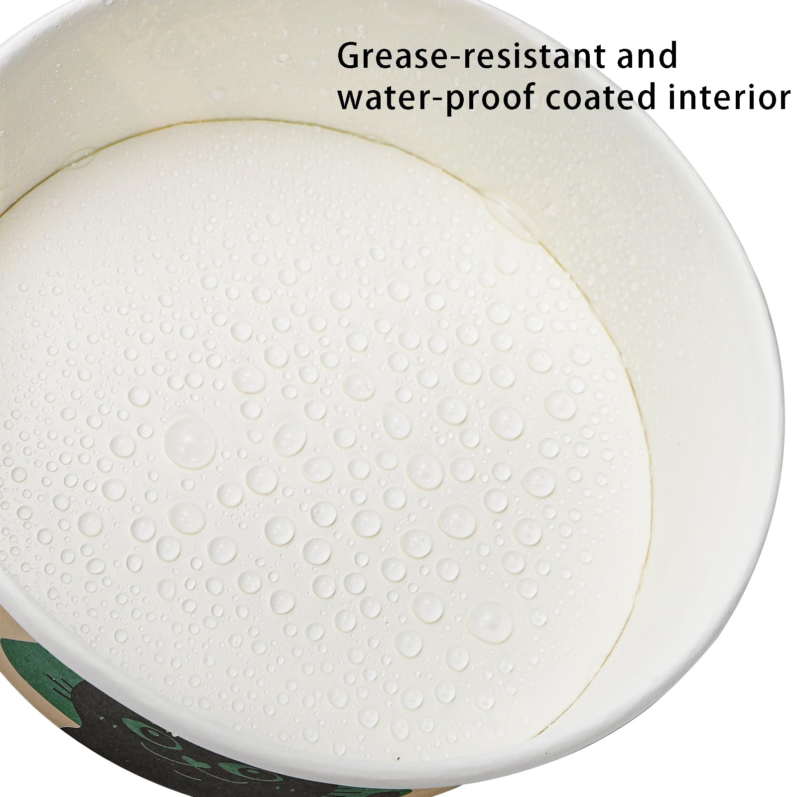 SOUJOY paper bowl travel design ready for on-the-go meals.