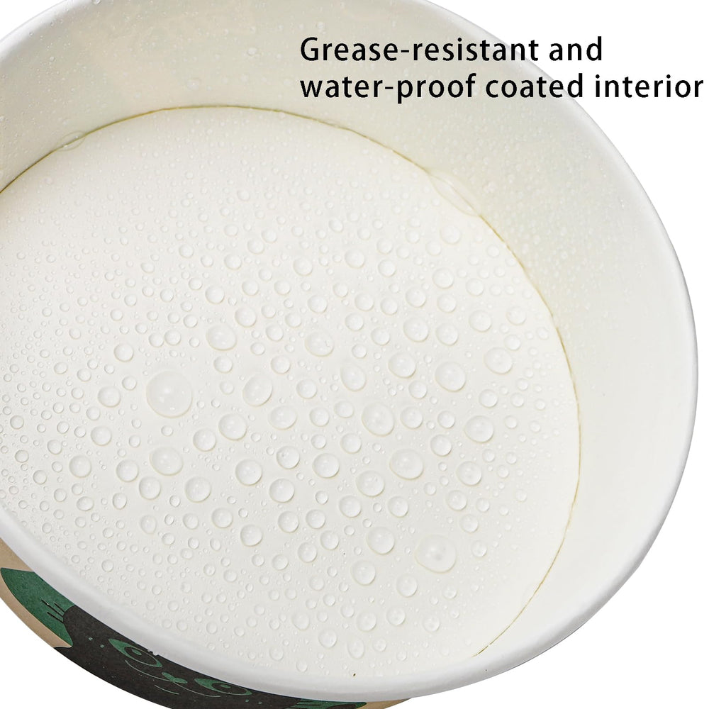 SOUJOY paper bowl travel design ready for on-the-go meals.