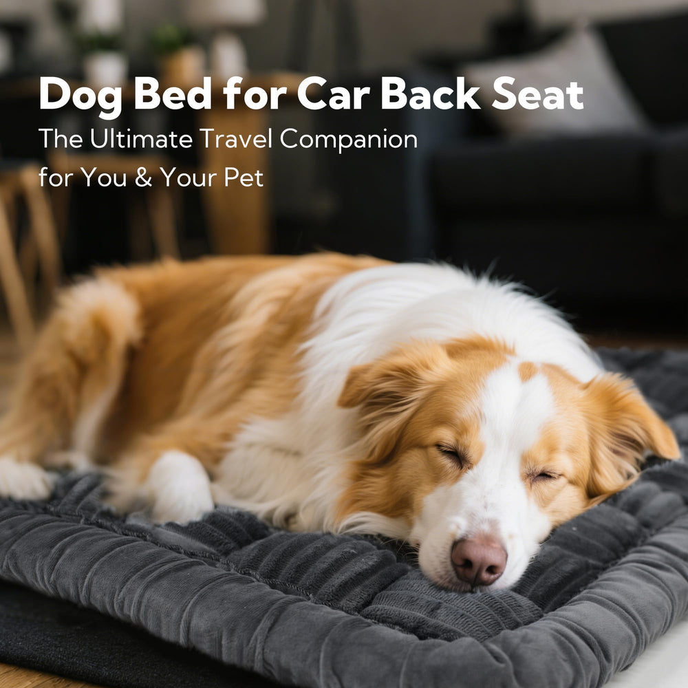Soulbond car back seat mat features silicone particles to help grip the seat