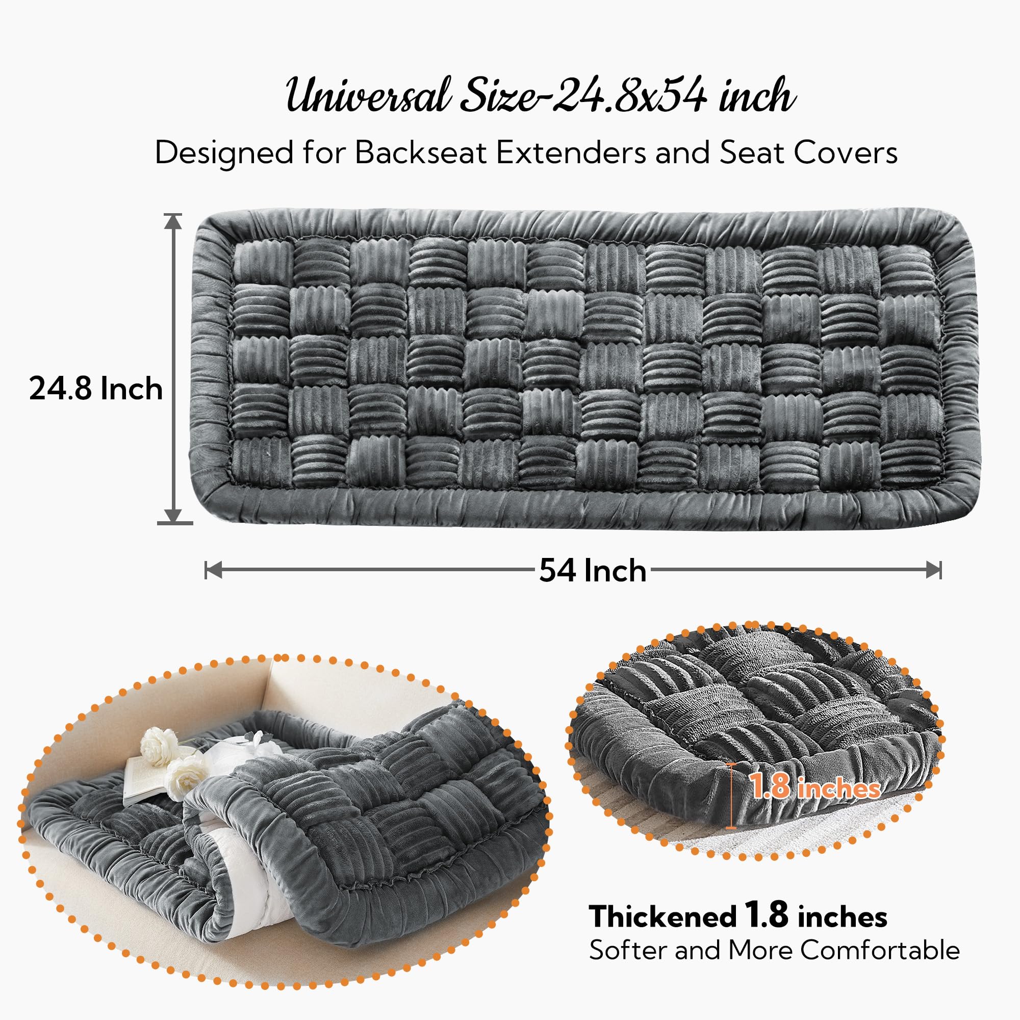 Soulbond pet mat versatile use on sofas or outdoor picnics for clean comfort