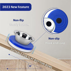 SoulThink Ant Proof Bowl Tray outdoor-feeding image highlights ant barrier during meals.