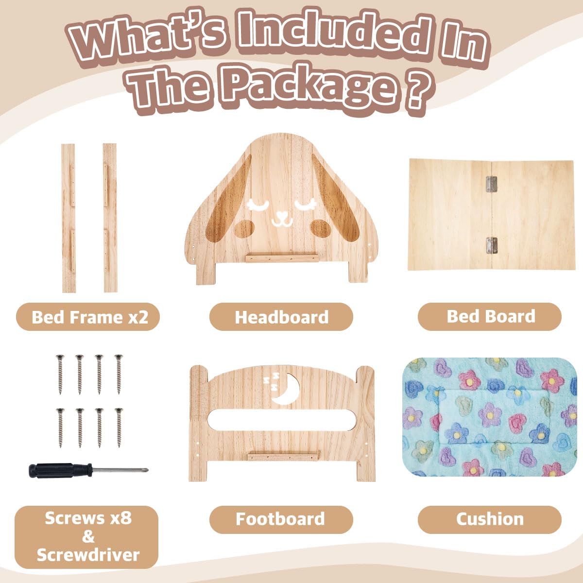 SoulThink compact small-animal bed suits tight spaces and busy households.