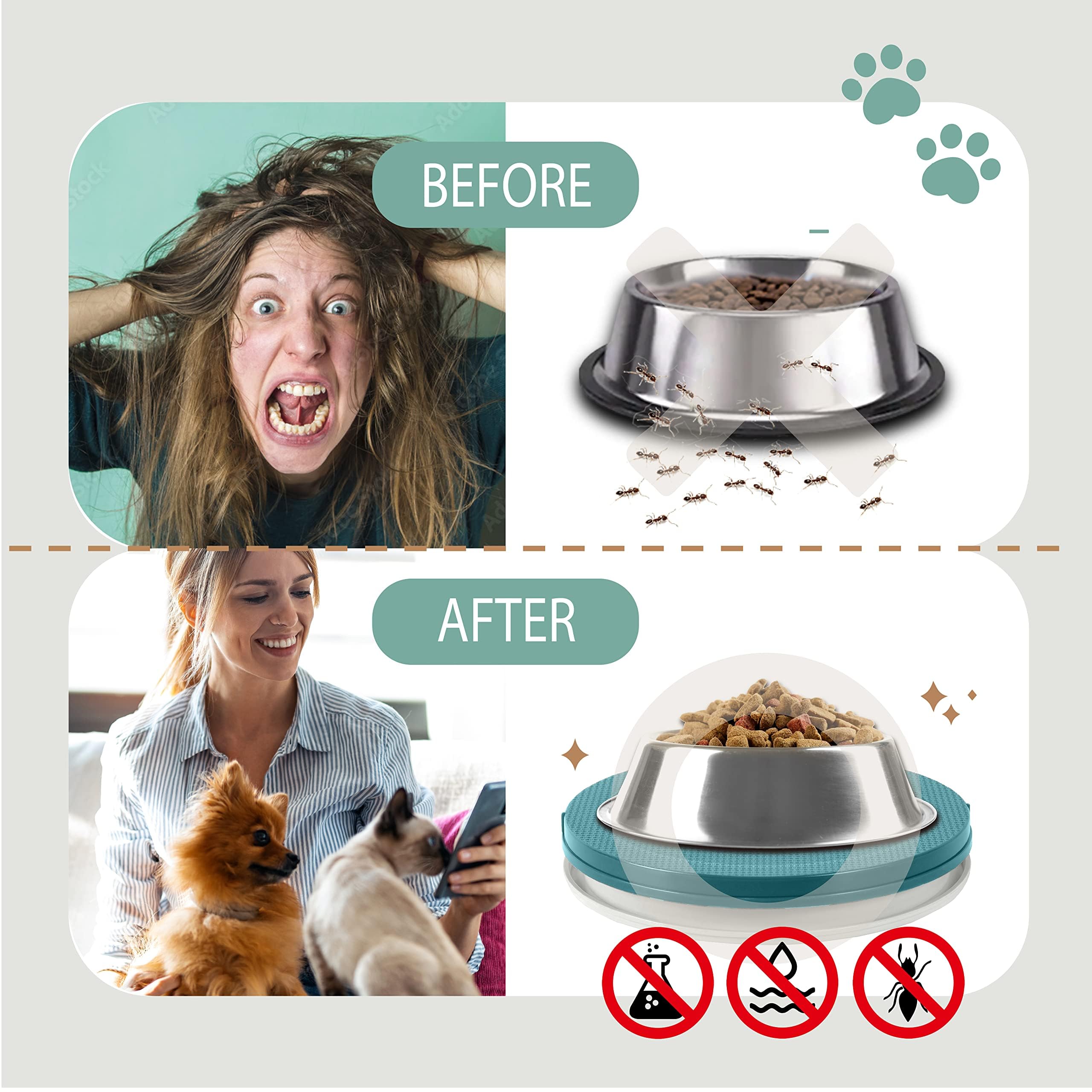 SoulThink mess-free tray shows spill-free, easy cleanup during feeding