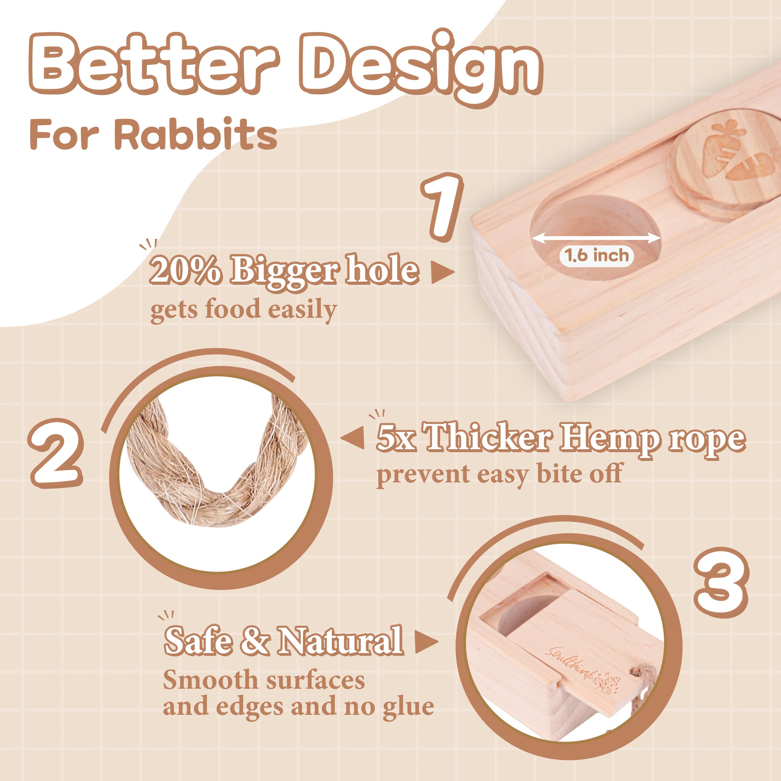SoulThink movable-drawer design invites sniff, slide, and pull interactions during enrichment.