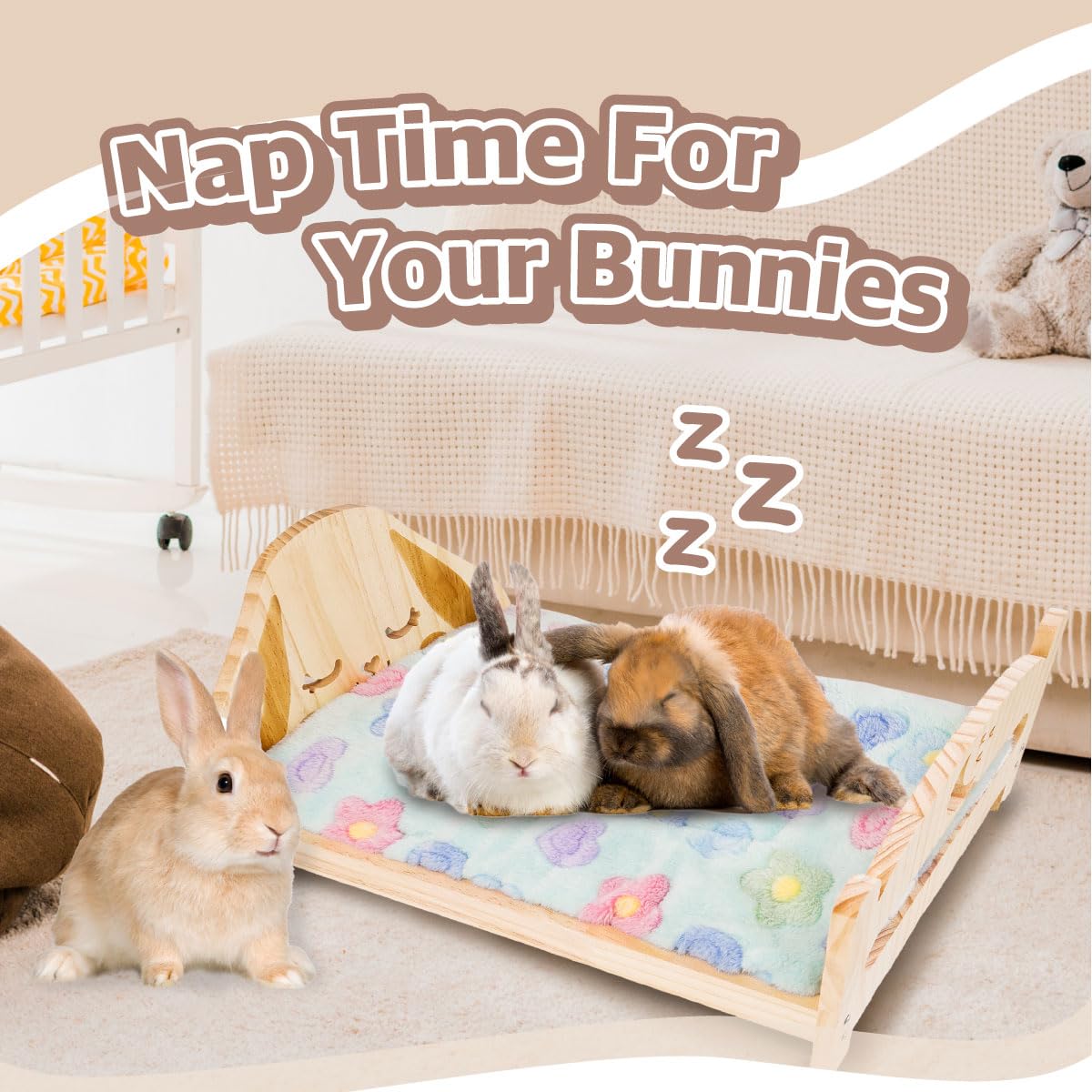SoulThink washable fleece mat detaches for easy cleaning and ongoing freshness.