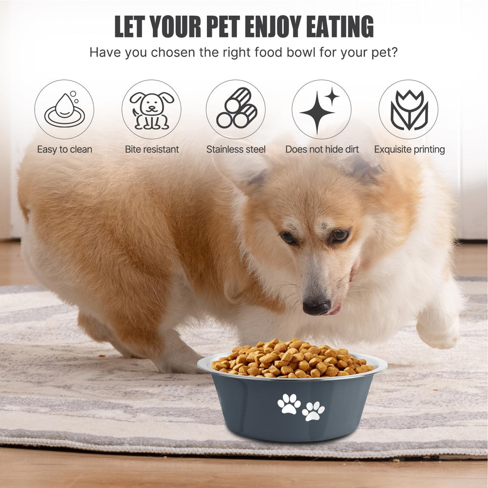 SOUXU stainless steel bowl is easy to clean after messy meals