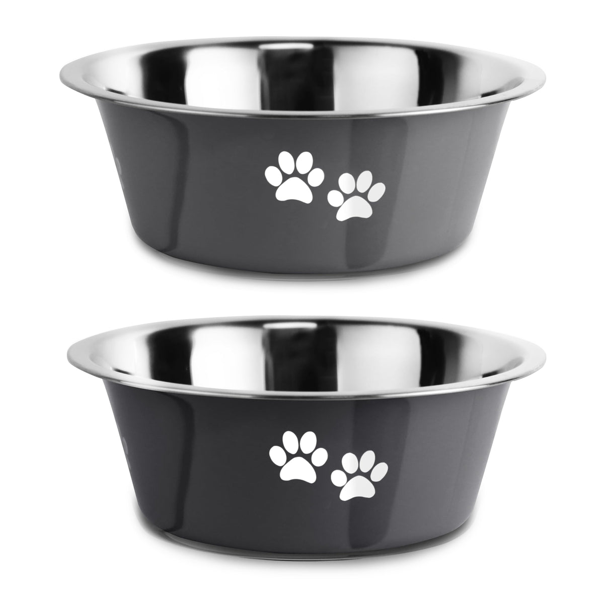 SOUXU stainless steel dog bowl with nonslip bottom for mess-free meals