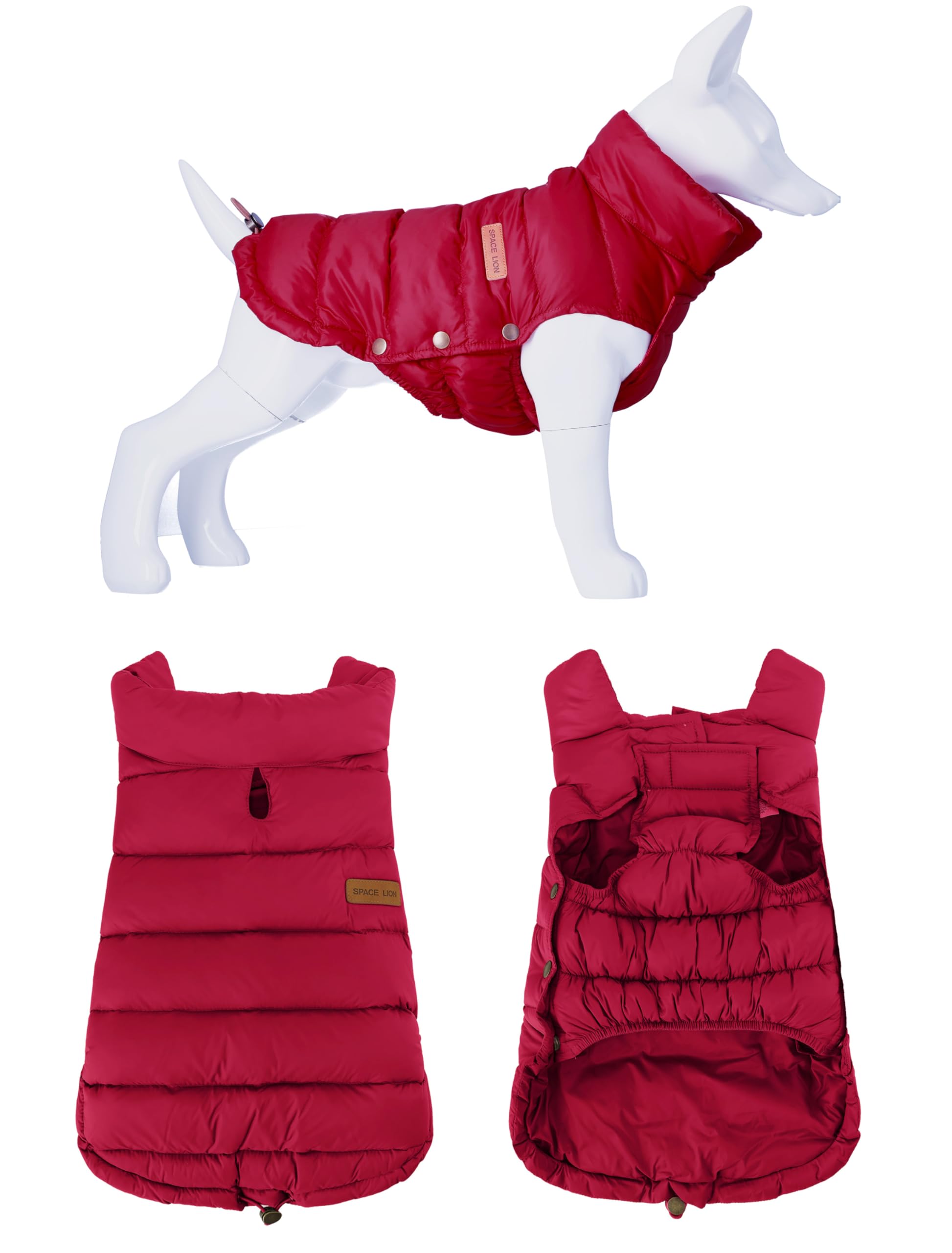 SPACE LION lightweight and water-repellent coat, ready for winter adventures