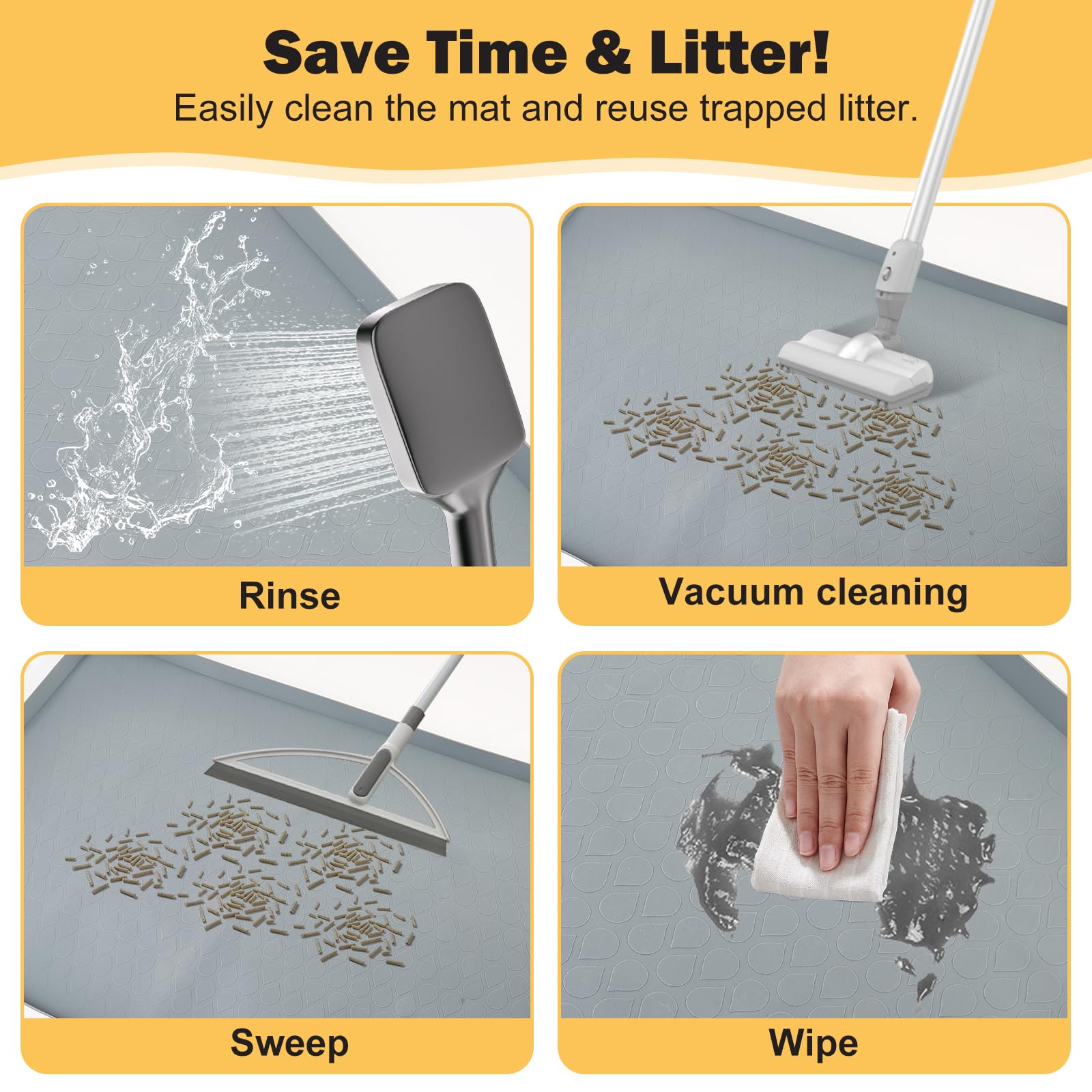 SpaceTime mat offers urine-proof protection for floors