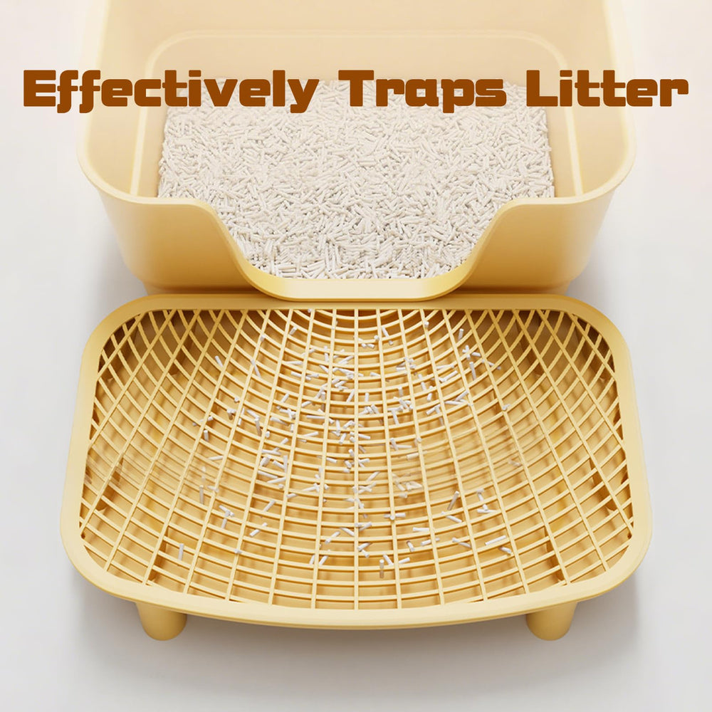 SpaceTime cat litter mat fits most litter boxes in homes