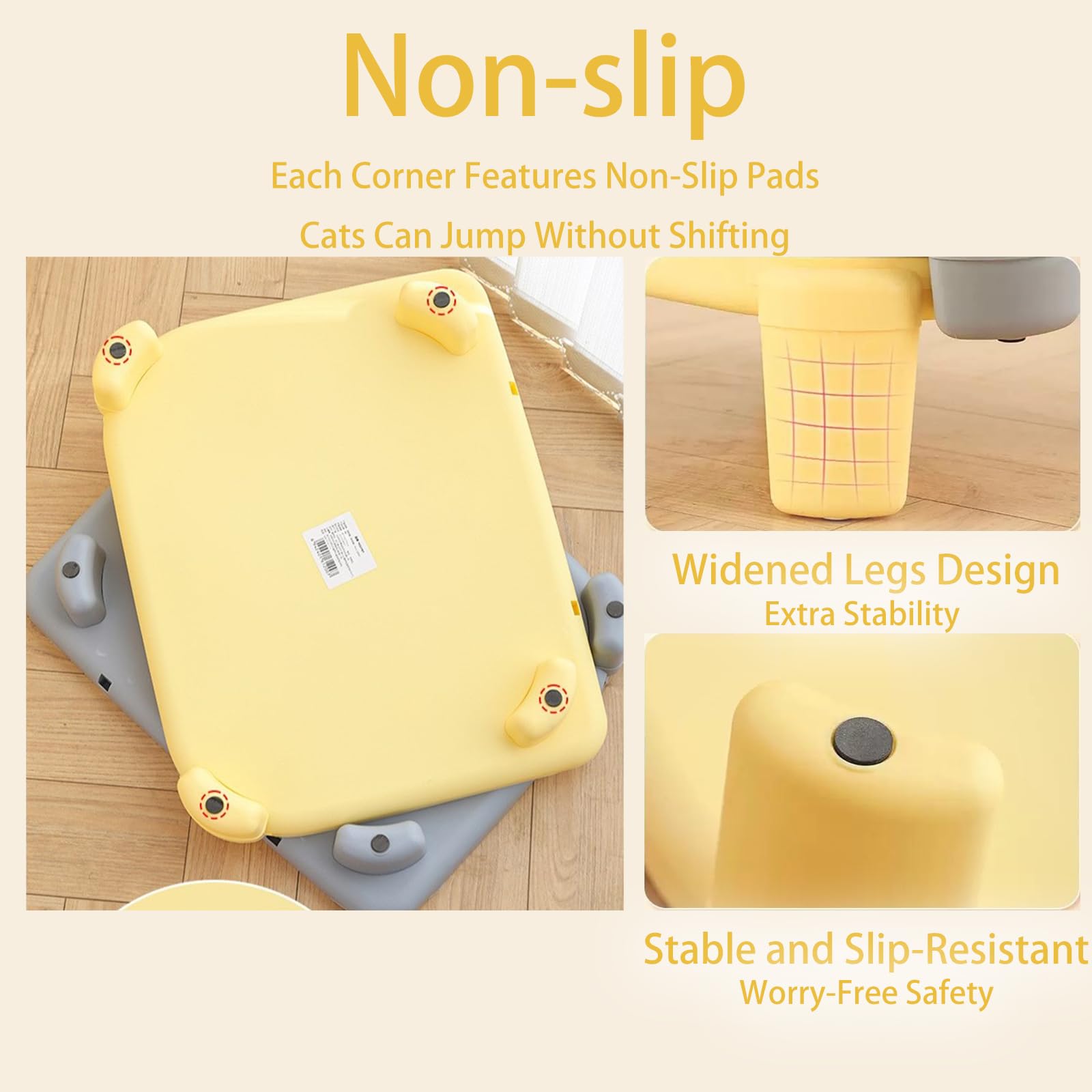 SpaceTime Cat Litter Mat washable design for reusable, low-maintenance upkeep.