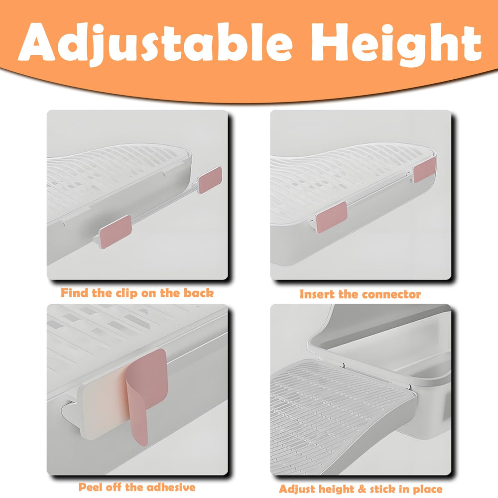 SpaceTime durable PP and nano-adhesive provide secure footing.