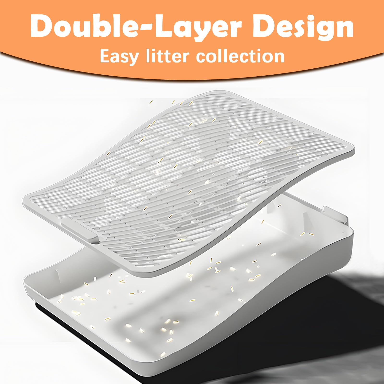 SpaceTime dual-layer mat with non-slip base for stable daily use.