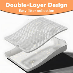 SpaceTime dual-layer mat with non-slip base for stable daily use.