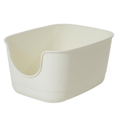SpaceTime extra large litter box high sides prevents mess and spills during digging