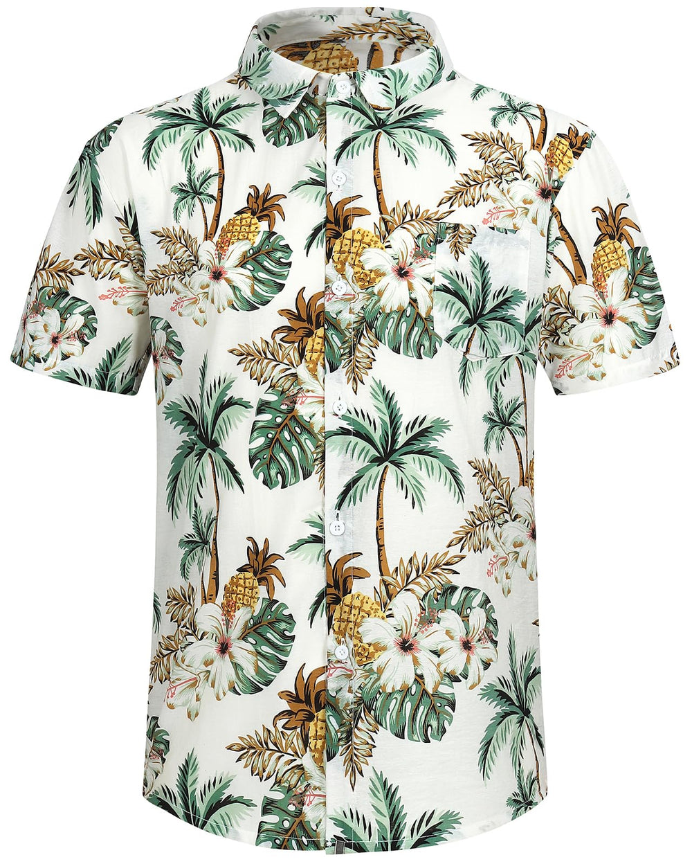Spajoy Hawaii dog shirt side view shows breathable fabric for hot days.