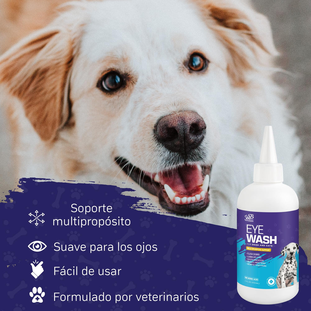 Spanielbuns vet formulated eyewash signals veterinary-grade care.