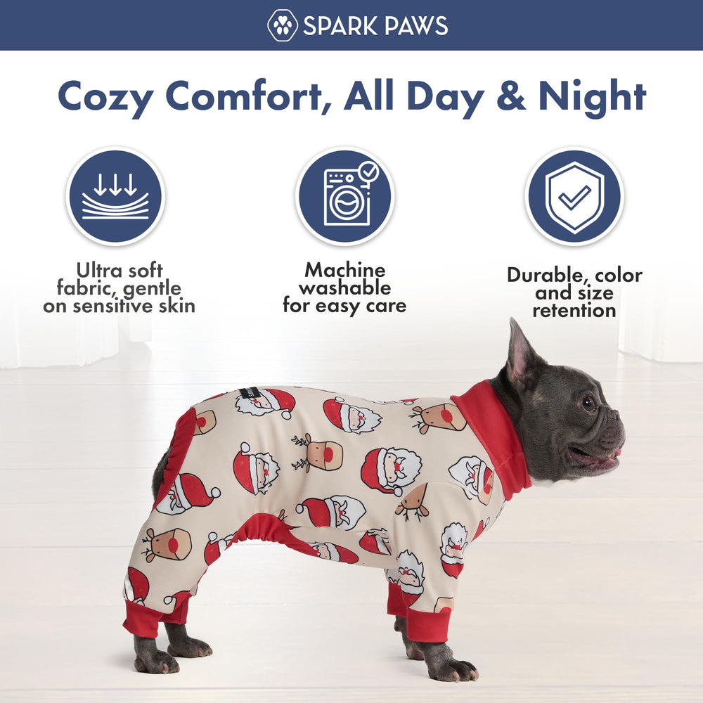 Spark Paws Durable design image highlights long-lasting stitching for repeated nights.