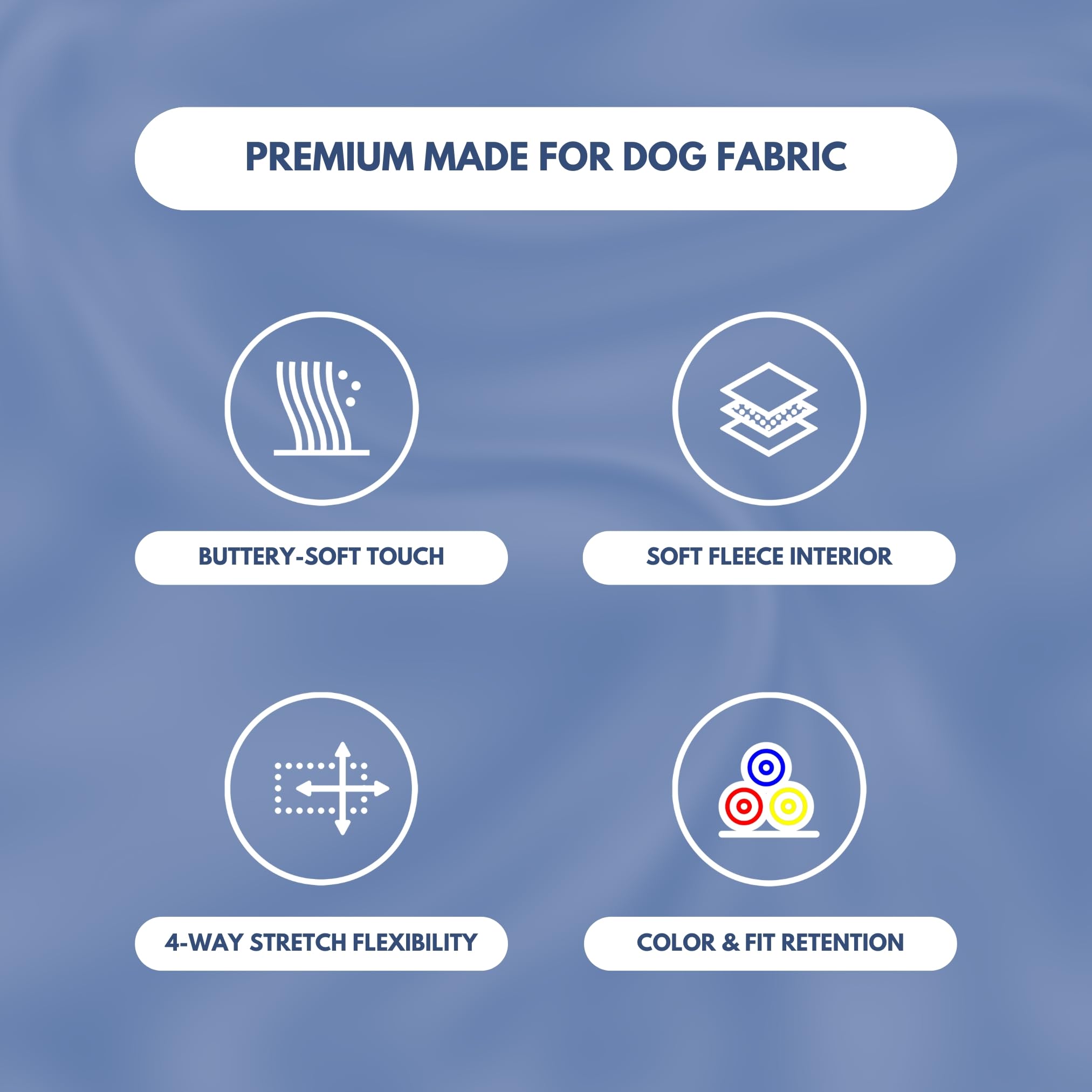 Spark Paws dog hoodie calming fleece interior provides cozy warmth against fur