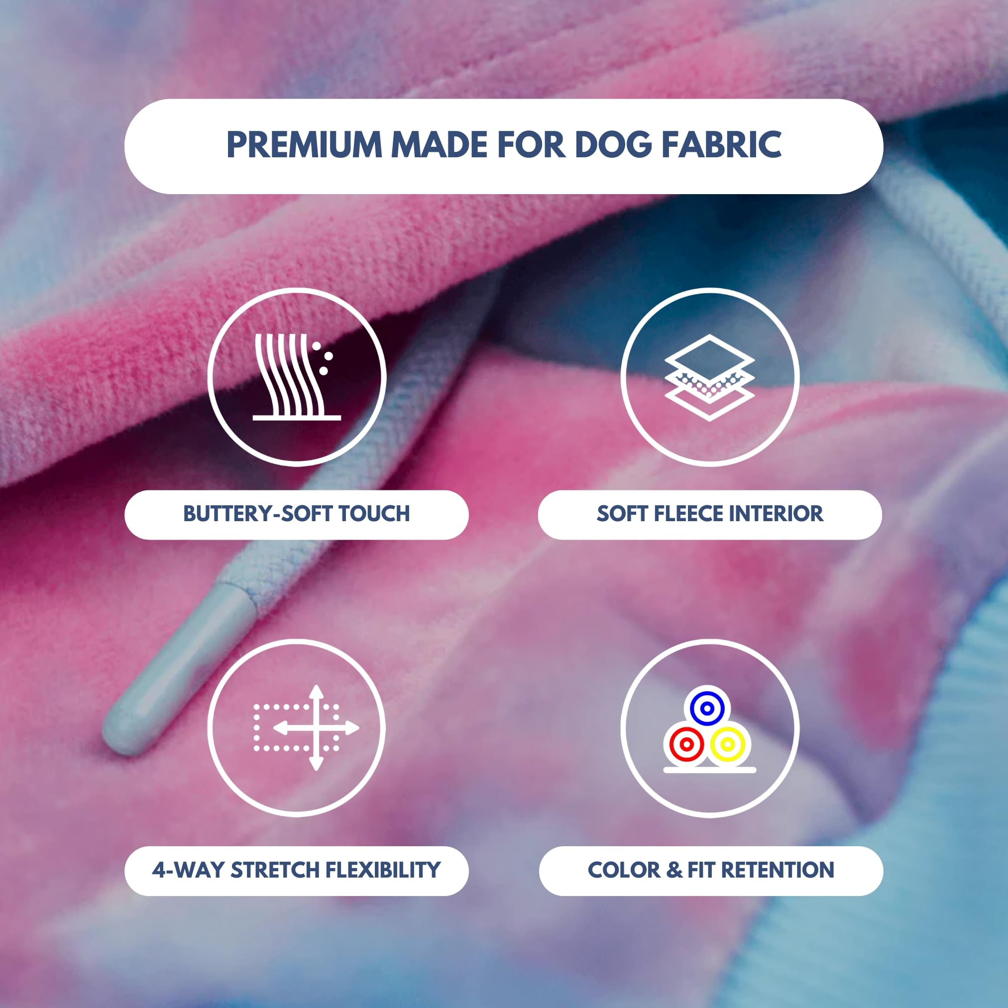Spark Paws dog hoodie hidden leash opening for easy harness attachment