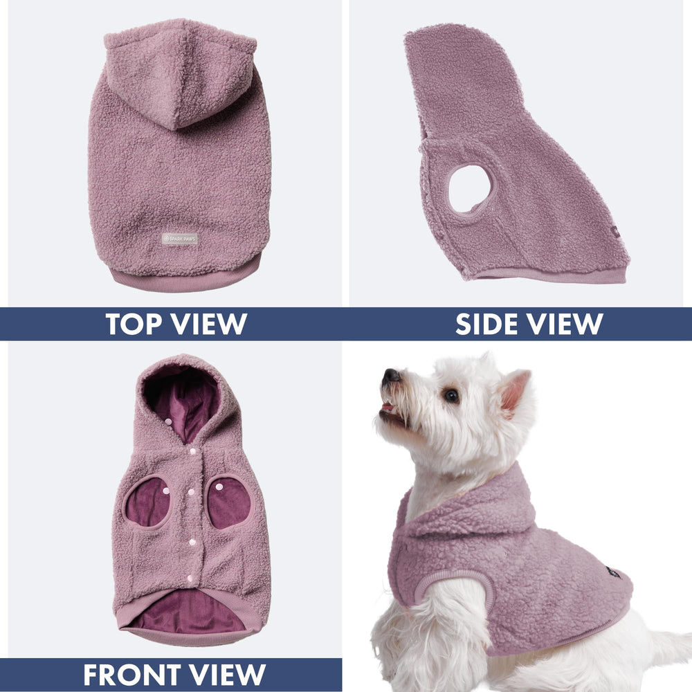 Spark Paws inside fleece shows soft polar fleece lining for warmth