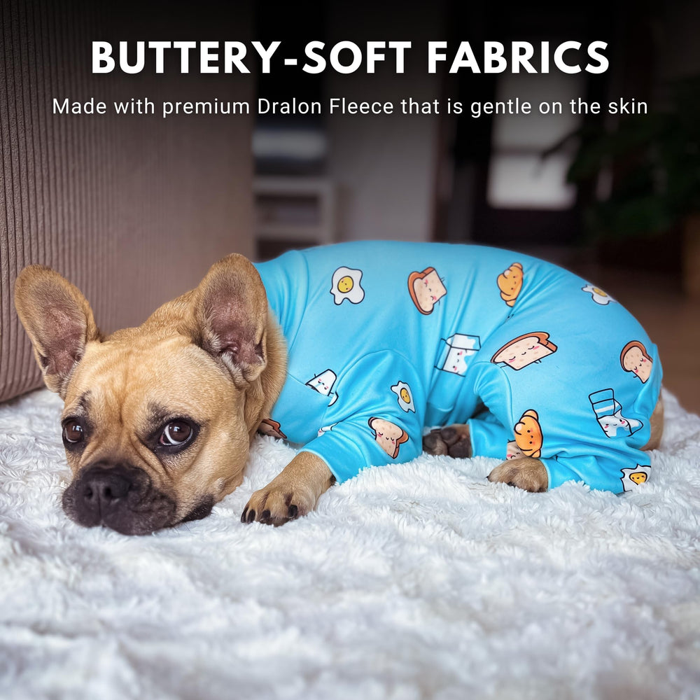 Spark Paws dog pajama durable stitching for long-lasting wear