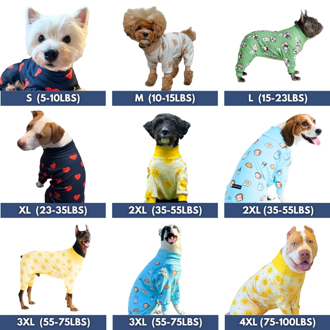 Spark Paws dog pajama hug-like interior demonstrates calming comfort during rest.